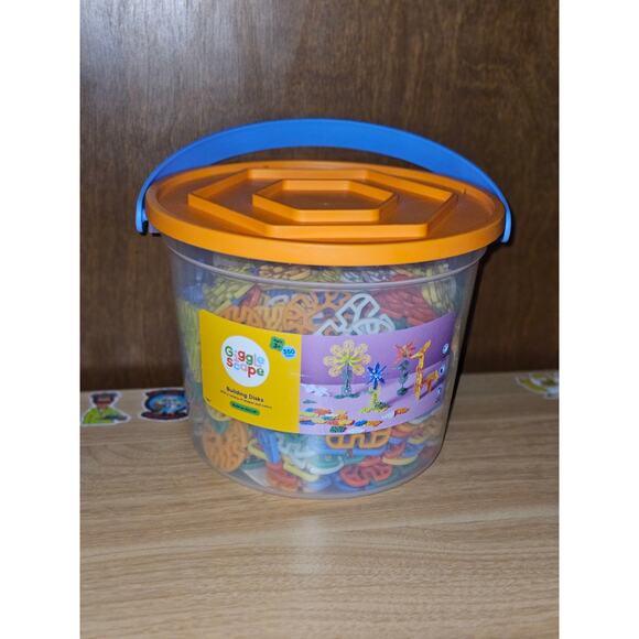 Building Discs 350pc - Gigglescape: Educational Building Sets, Fine Motor Skills - Picture 1 of 7